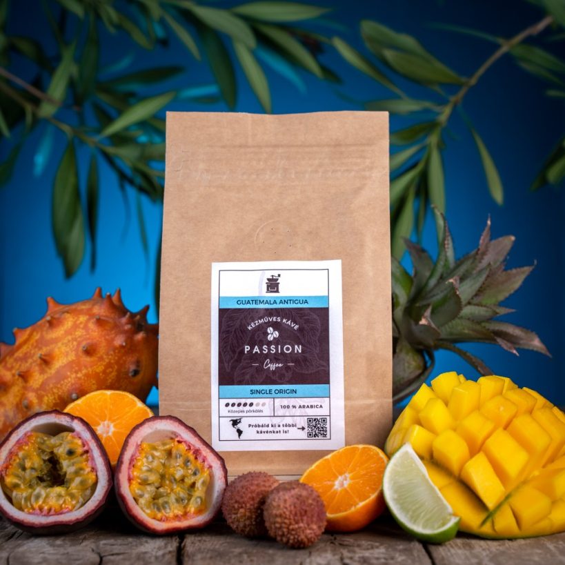 Guatemala Antigua szemes kávé 100 g – Passion Coffee kávé ajándékcsomag