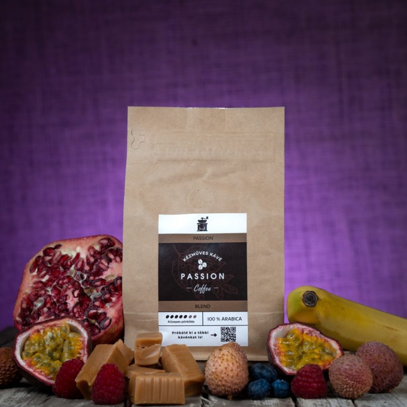Passion Blend szemes kávé – Passion Coffee
