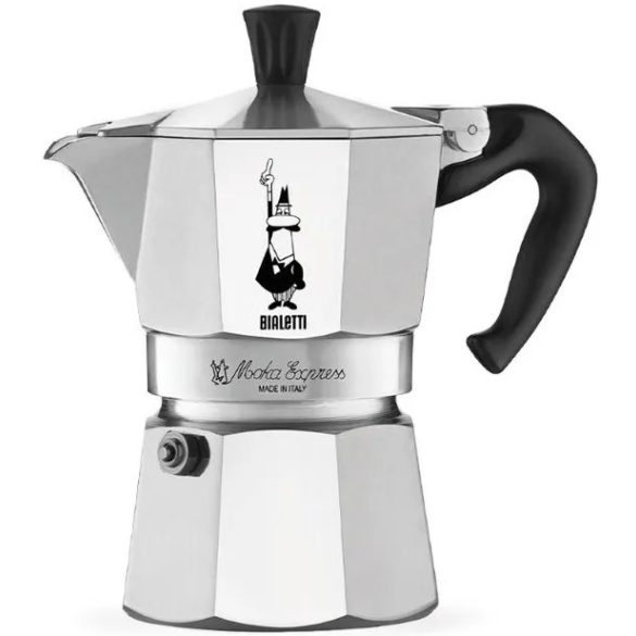 Bialetti Moka Express kotyogós kávéfőző, 1 adag 